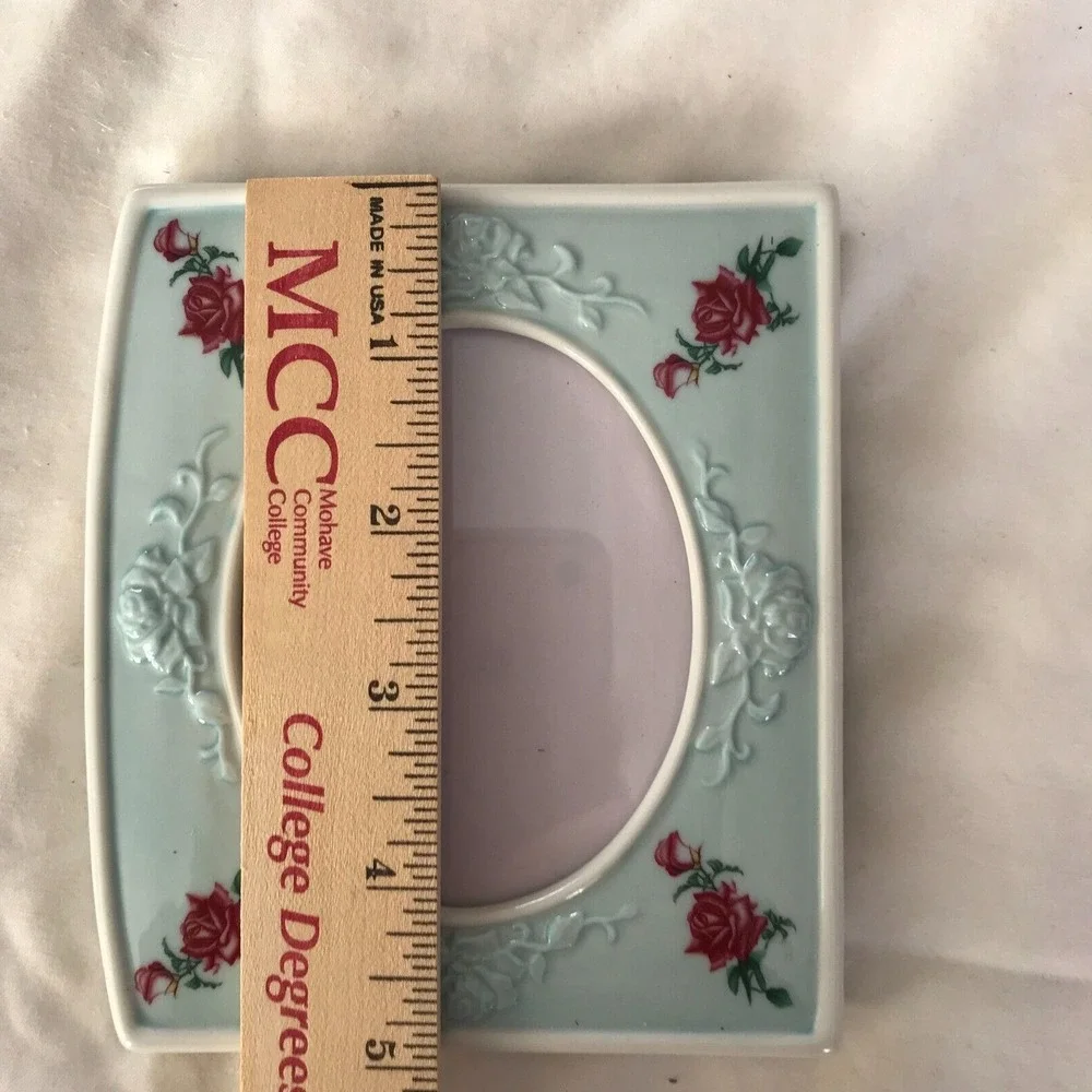 Avon Birthday 2007 President's Club PC, Picture Frames, Set of 3, Porcelain